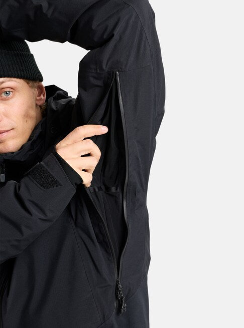 スノーボード ウェア バートン BURTON AK LZ GORE-TEX Down Jacket True Black 25-26 送料無料 日本正規品 予約商品 店頭受け取り可能