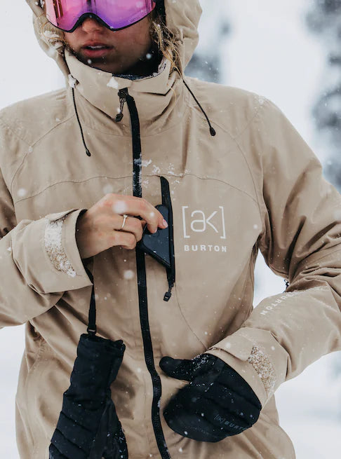 スノーボード ウェア バートン BURTON W AK Embark GORE-TEX 2L Jacket Summit Taupe 25-26 送料無料 日本正規品 予約商品 店頭受け取り可能