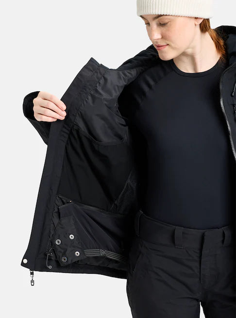 スノーボード ウェア バートン BURTON W AK Embark GORE-TEX 2L Jacket True Black 25-26 送料無料 日本正規品 予約商品 店頭受け取り可能