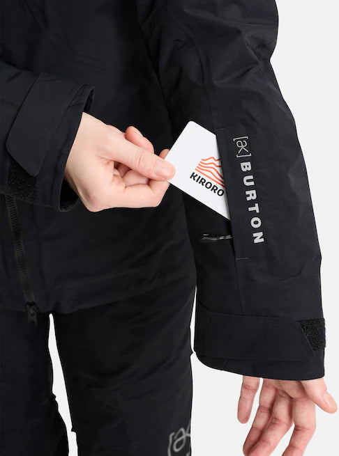 スノーボード ウェア バートン BURTON W AK Embark GORE-TEX 2L Jacket True Black 25-26 送料無料 日本正規品 予約商品 店頭受け取り可能