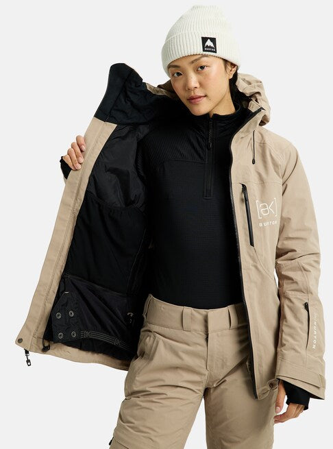 スノーボード ウェア バートン BURTON W AK Embark GORE-TEX 2L Jacket Summit Taupe 25-26 送料無料 日本正規品 予約商品 店頭受け取り可能
