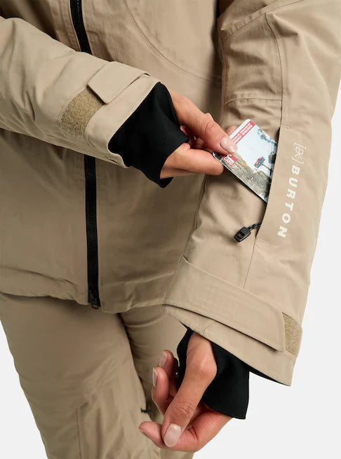 スノーボード ウェア バートン BURTON W AK Embark GORE-TEX 2L Jacket Summit Taupe 25-26 送料無料 日本正規品 予約商品 店頭受け取り可能