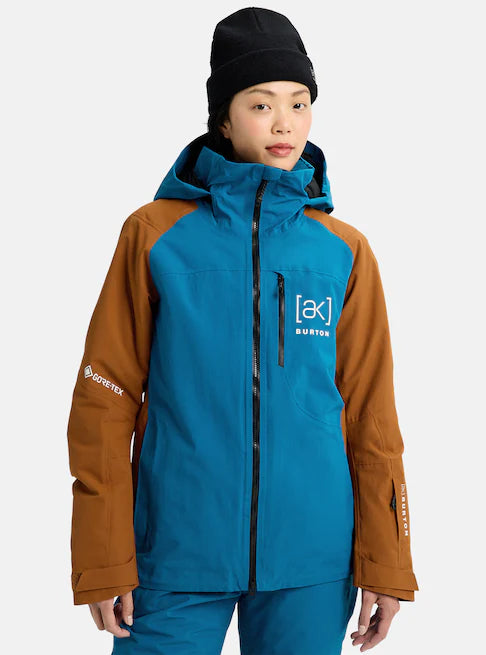 スノーボード ウェア バートン BURTON W AK Embark GORE-TEX 2L Jacket Blue Teal / Chestnut Brown 25-26 送料無料 日本正規品 予約商品 店頭受け取り可能