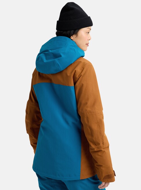 スノーボード ウェア バートン BURTON W AK Embark GORE-TEX 2L Jacket Blue Teal / Chestnut Brown 25-26 送料無料 日本正規品 予約商品 店頭受け取り可能