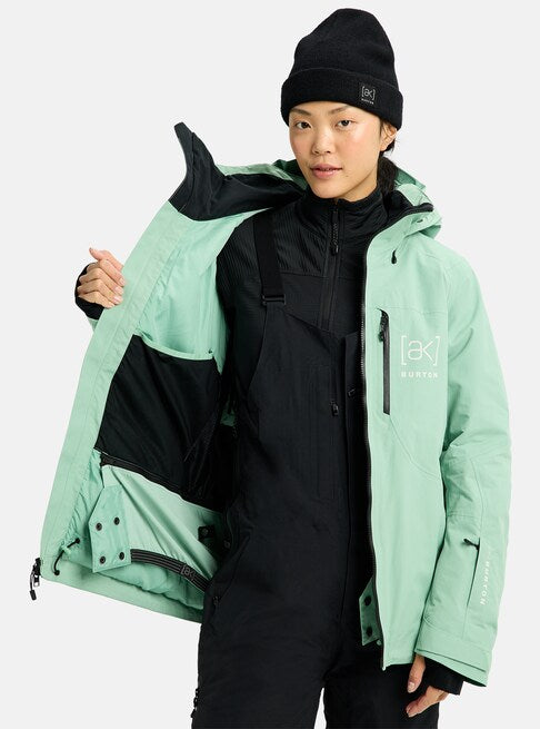 スノーボード ウェア バートン BURTON W AK Embark GORE-TEX 2L Jacket Soft Sage 25-26 送料無料 日本正規品 予約商品 店頭受け取り可能