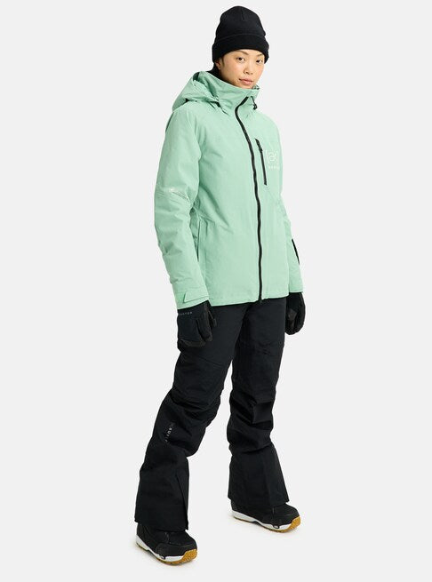 スノーボード ウェア バートン BURTON W AK Embark GORE-TEX 2L Jacket Soft Sage 25-26 送料無料 日本正規品 予約商品 店頭受け取り可能