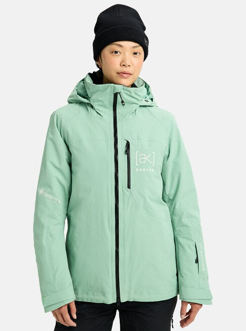 スノーボード ウェア バートン BURTON W AK Embark GORE-TEX 2L Jacket Soft Sage 25-26 送料無料 日本正規品 予約商品 店頭受け取り可能