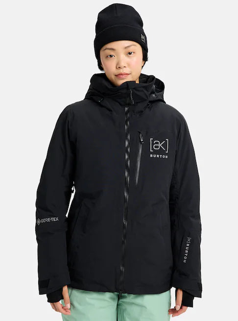 スノーボード ウェア バートン BURTON W AK Flare 2L Down GORE-TEX Down Jacket True Black 25-26 送料無料 日本正規品 予約商品 店頭受け取り可能