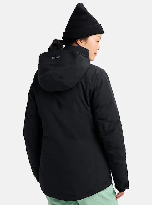 スノーボード ウェア バートン BURTON W AK Flare 2L Down GORE-TEX Down Jacket True Black 25-26 送料無料 日本正規品 予約商品 店頭受け取り可能