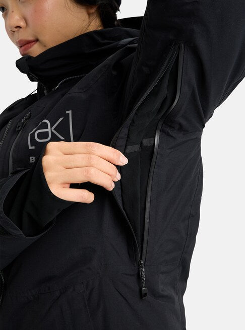 スノーボード ウェア バートン BURTON W AK Flare 2L Down GORE-TEX Down Jacket True Black 25-26 送料無料 日本正規品 予約商品 店頭受け取り可能