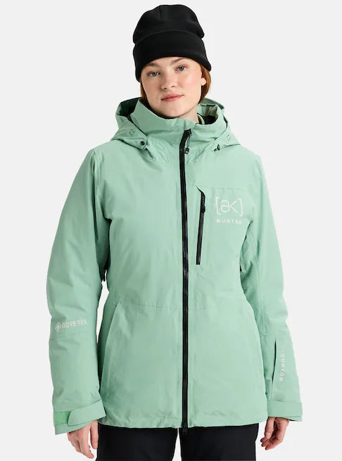 スノーボード ウェア バートン BURTON W AK Flare 2L Down GORE-TEX Down Jacket Soft Sage 25-26 送料無料 日本正規品 予約商品 店頭受け取り可能