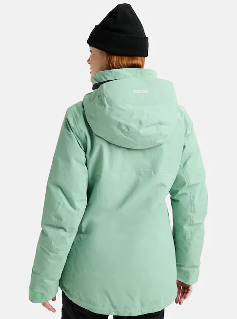 スノーボード ウェア バートン BURTON W AK Flare 2L Down GORE-TEX Down Jacket Soft Sage 25-26 送料無料 日本正規品 予約商品 店頭受け取り可能