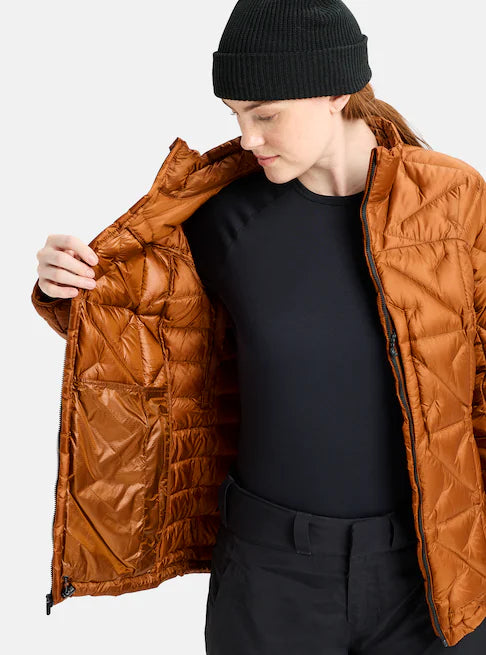 スノーボード ウェア バートン BURTON W AK Baker Down Jacket Chestnut Brown 25-26 送料無料 日本正規品 予約商品 店頭受け取り可能