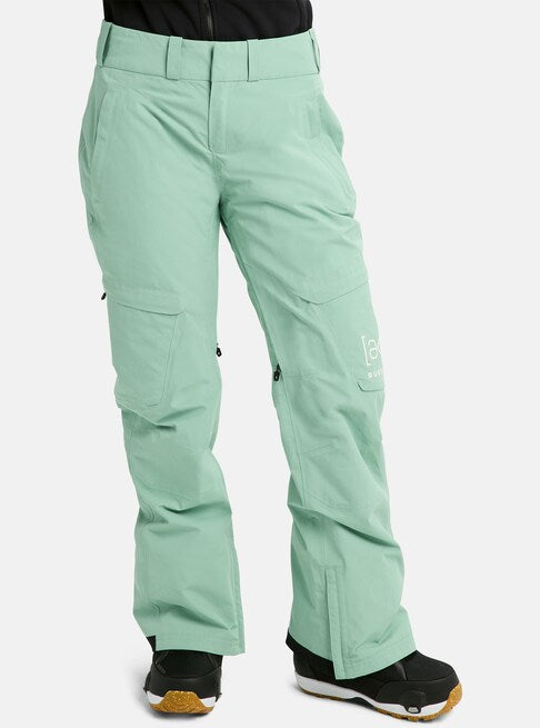 スノーボード ウェア バートン BURTON W AK Summit GORE-TEX 2L Pants Soft Sage 25-26 送料無料 日本正規品 予約商品 店頭受け取り可能