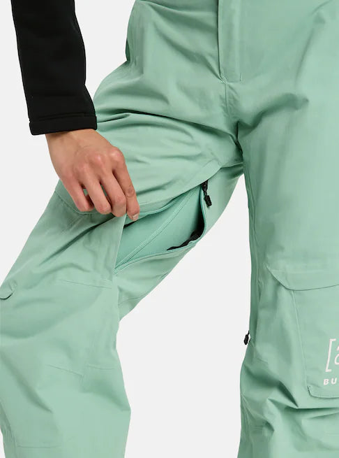 スノーボード ウェア バートン BURTON W AK Summit GORE-TEX 2L Pants Soft Sage 25-26 送料無料 日本正規品 予約商品 店頭受け取り可能