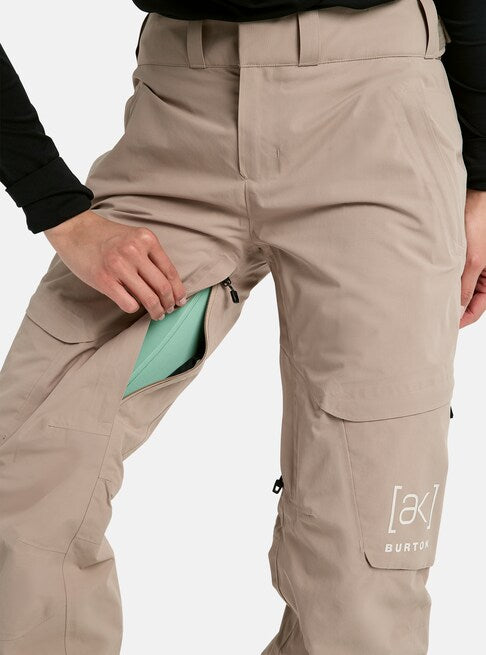 スノーボード ウェア バートン BURTON W AK Summit GORE-TEX 2L Pants Summit Taupe 25-26 送料無料 日本正規品 予約商品 店頭受け取り可能