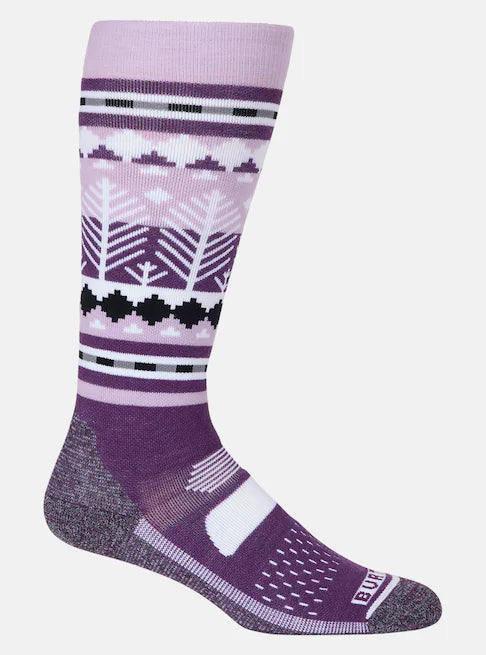 BURTON バートン Women's Performance Midweight Sock 25-26 スノーボード アクセサリー Snowy Pines