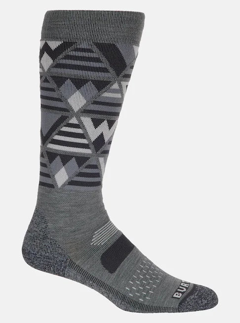 BURTON バートン Women's Performance Midweight Sock 25-26 スノーボード アクセサリー Gray Heather