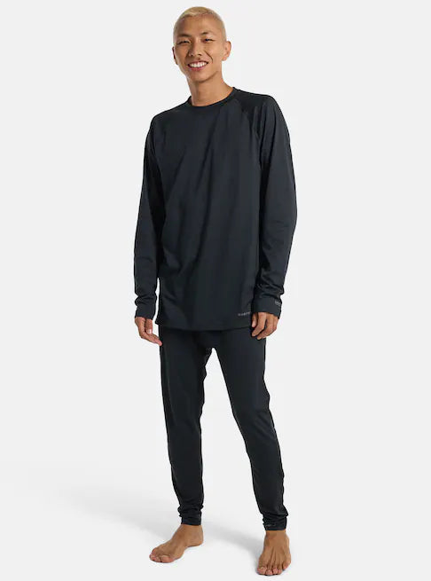 BURTON バートン Men's Midweight Base Layer Crew 25-26 スノーボード アクセサリー True Black