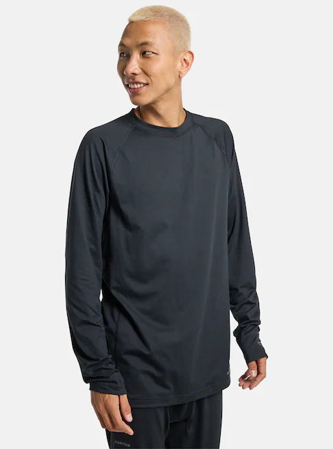 BURTON バートン Men's Midweight Base Layer Crew 25-26 スノーボード アクセサリー True Black