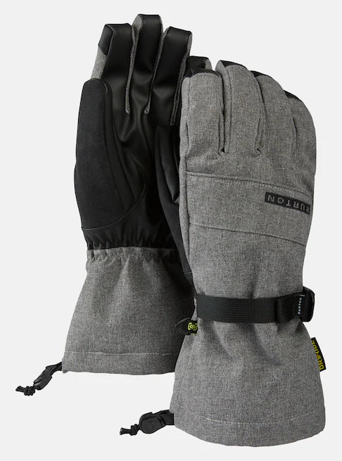 スノーボード グローブ バートン BURTON Men's Profile Gloves Gray Heather 25-26 送料無料 日本正規品 予約商品 店頭受け取り可能