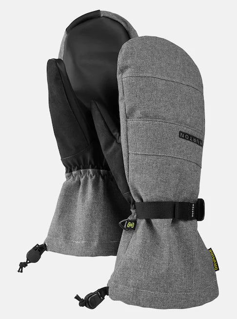 スノーボード グローブ バートン BURTON Men's Profile Mittens Gray Heather 25-26 送料無料 日本正規品 予約商品 店頭受け取り可能
