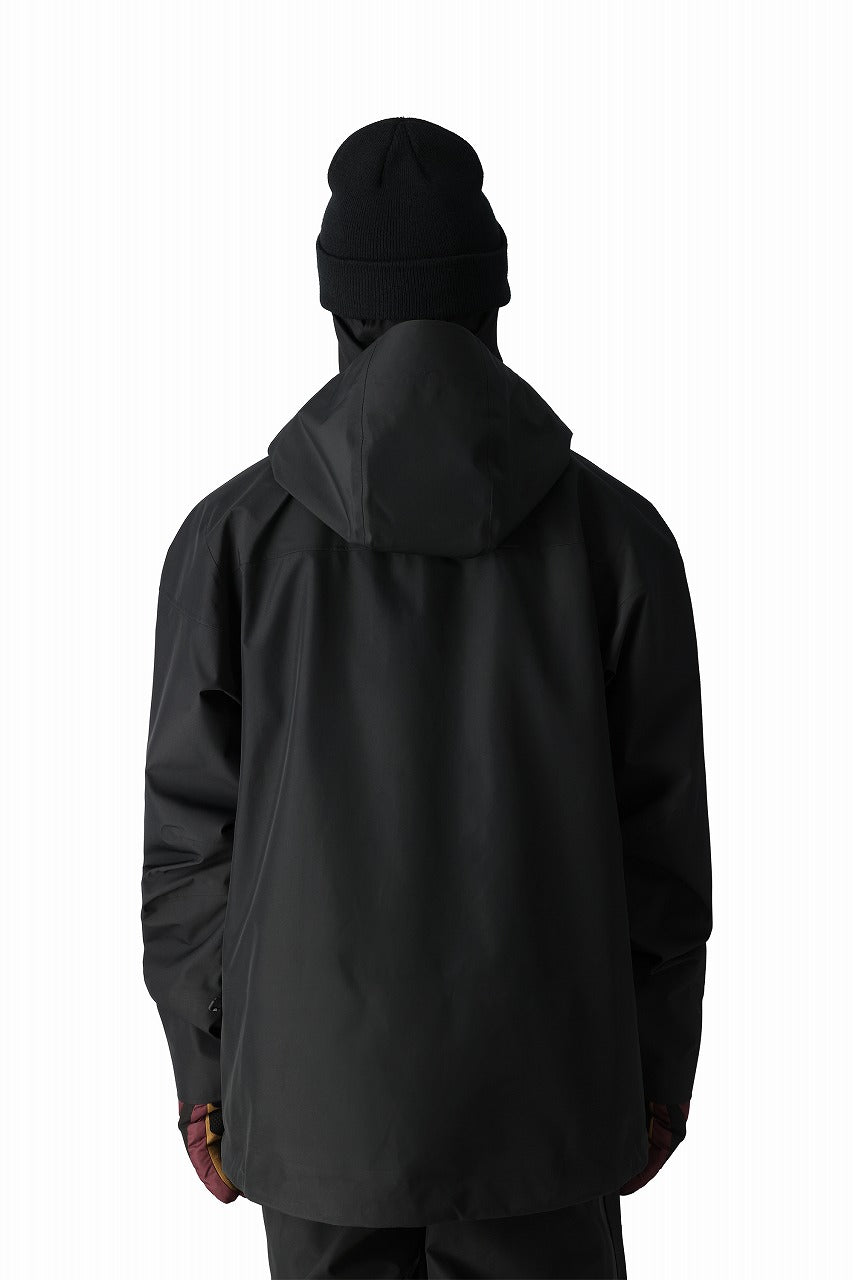 686 ロクハチロク MENS GORE-TEX 3L ATV THERMAGRAPHJACKET BLACK 25-26 スノーボード ウェア