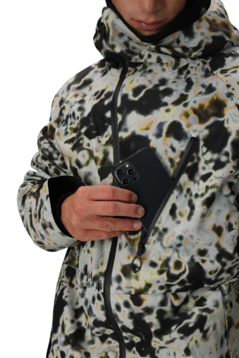 686 ロクハチロク MENS HYDRA THERMAGRAPH JACKET ARCTIC TUNDRA PRINT 25-26 スノーボード ウェア