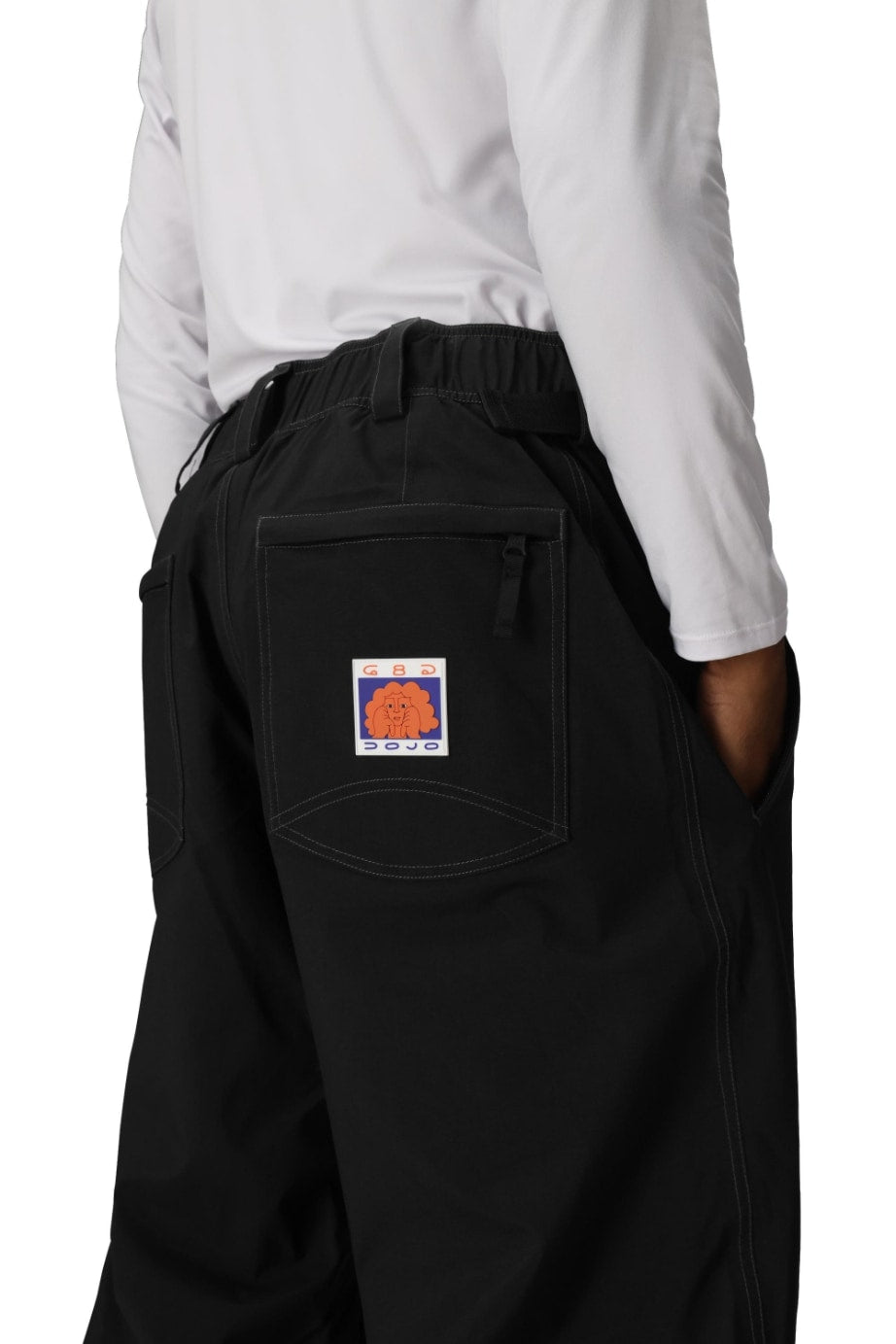 686 ロクハチロク MENS DOJO SHELL PANT BLACK 25-26 スノーボード ウェア