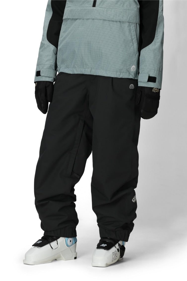 686 ロクハチロク WOMENS OUTLINE SHELL PANT BLACK 25-26 スノーボード ウェア