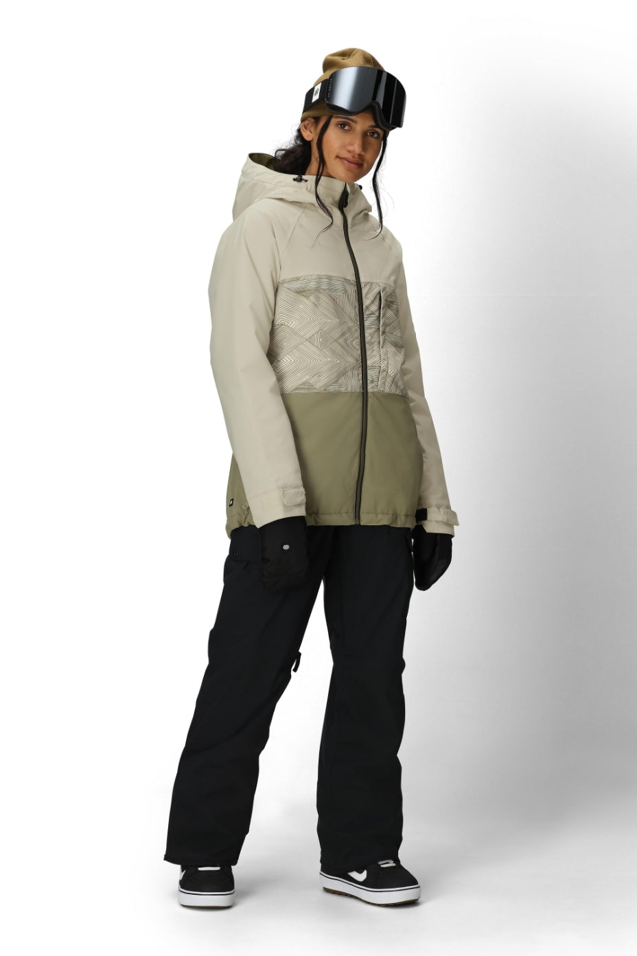 686 ロクハチロク WOMENS AURA INSULATED CARGO PANT BLACK 25-26 スノーボード ウェア