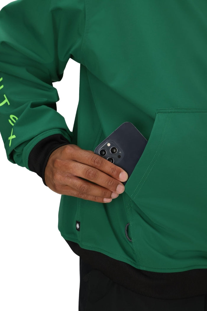 686 ロクハチロク MENS WATERPROOF TEAM HOODY EMERALD GREEN 25-26 スノーボード ウェア