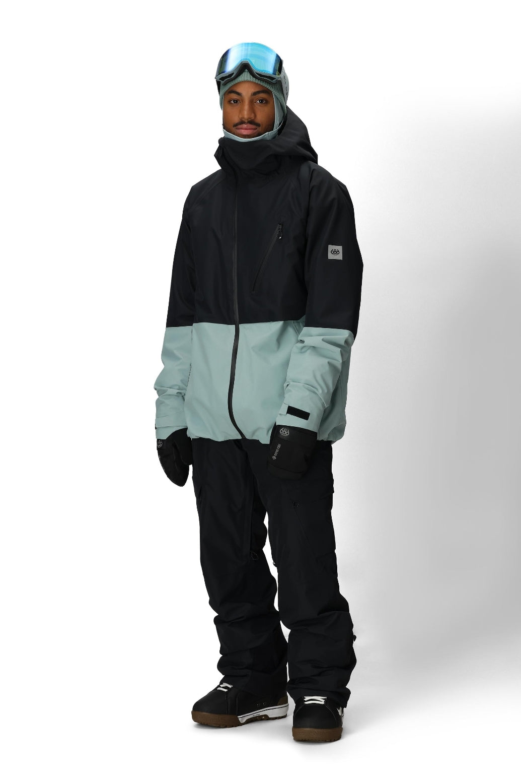 686 ロクハチロク MENS HYDRA THERMAGRAPH JACKET DUSTY MARINE 25-26 スノーボード ウェア