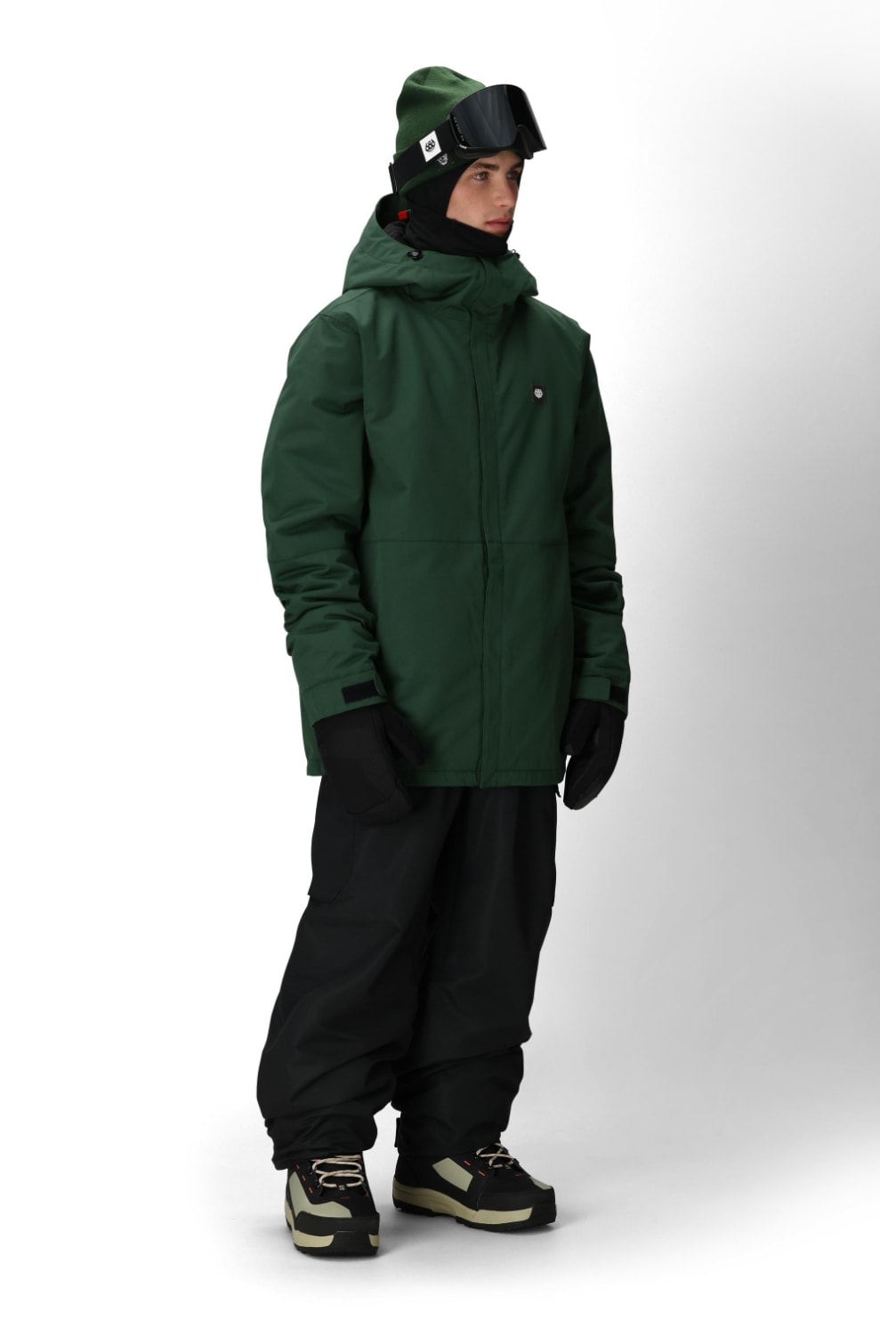 686 ロクハチロク MENS FOUNDATION INSULATED JACKET MOSS GREEN 25-26 スノーボード ウェア