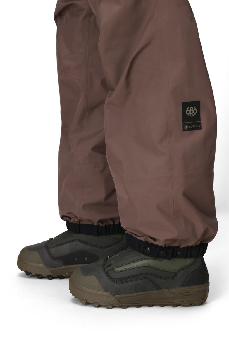 686 ロクハチロク MENS GORE-TEX 3L ATV BIB PEPPERCORN 25-26 スノーボード ウェア