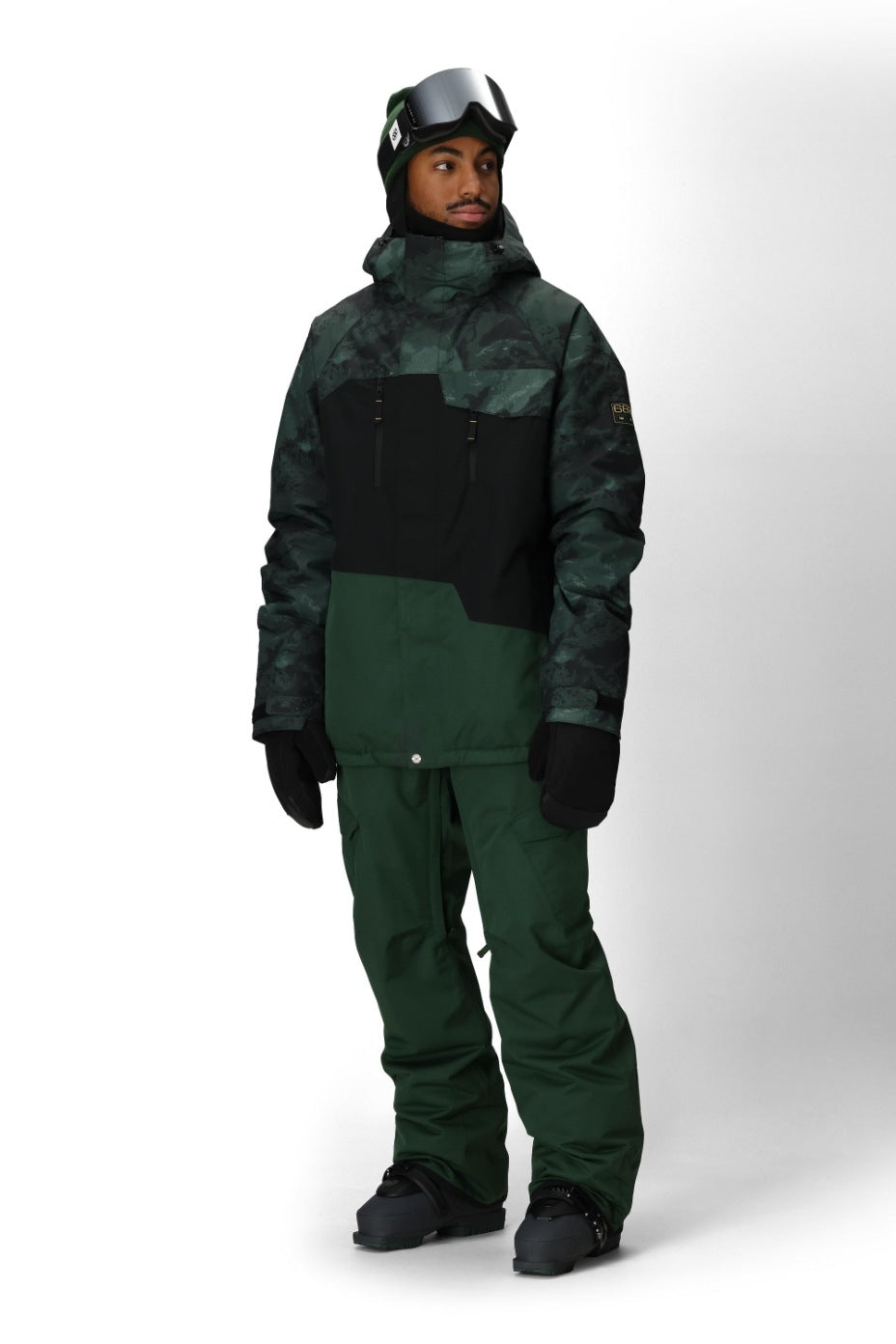 686 ロクハチロク MENS INFINITY INSULATED CARGO PANT MOSS GREEN 25-26 スノーボード ウェア