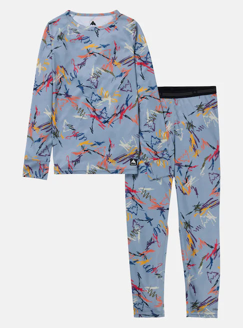 BURTON バートン Kids' Lightweight Base Layer Set 25-26 スノーボード アクセサリー Scribble