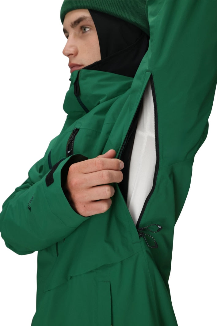 686 ロクハチロク MENS GORE-TEX GT THERMAGRAPHJACKET EMERALD GREEN 25-26 スノーボード ウェア