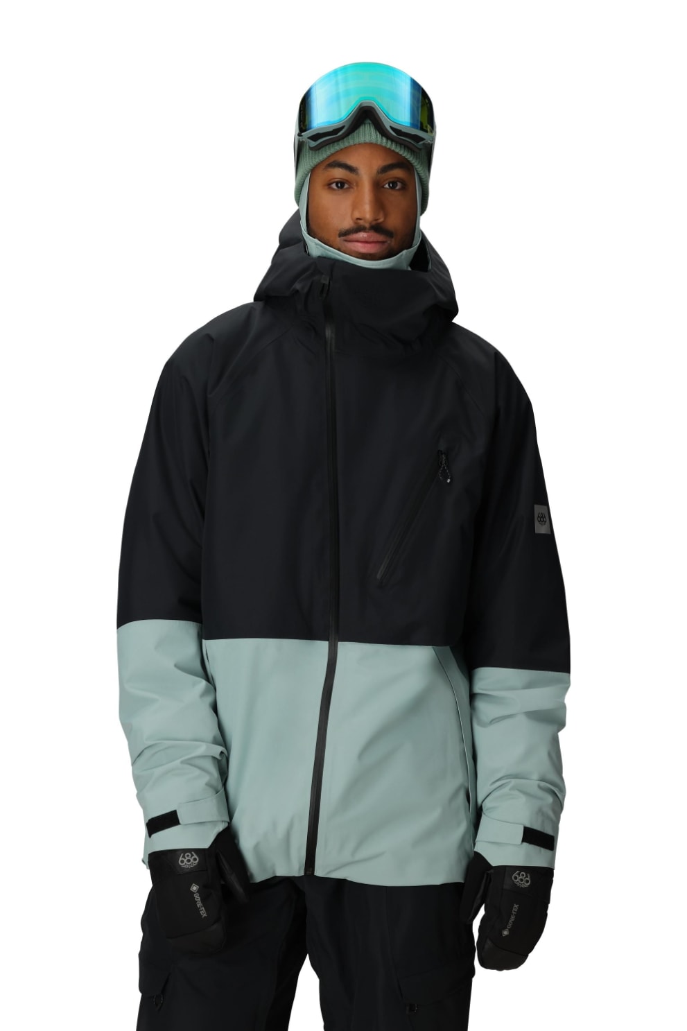 686 ロクハチロク MENS HYDRA THERMAGRAPH JACKET DUSTY MARINE 25-26 スノーボード ウェア