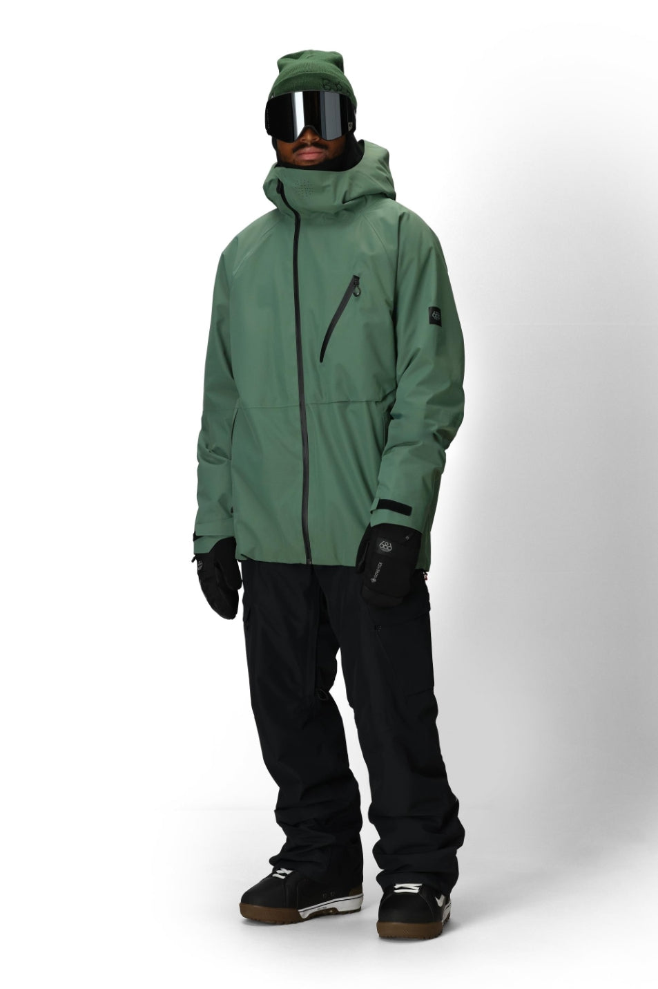 686 ロクハチロク MENS HYDRA THERMAGRAPHJACKET CYPRESS GREEN 25-26 スノーボード ウェア