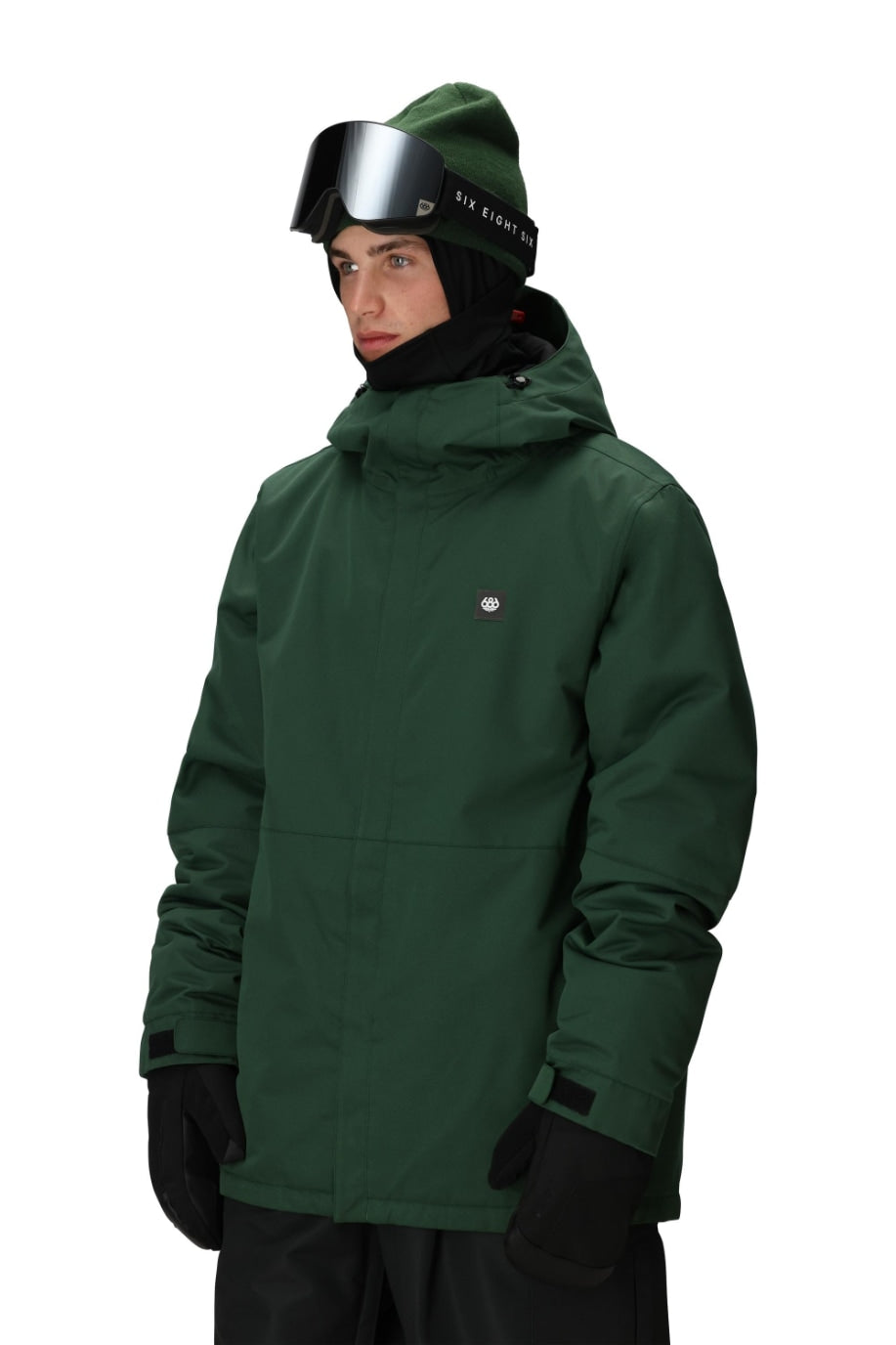 686 ロクハチロク MENS FOUNDATION INSULATED JACKET MOSS GREEN 25-26 スノーボード ウェア