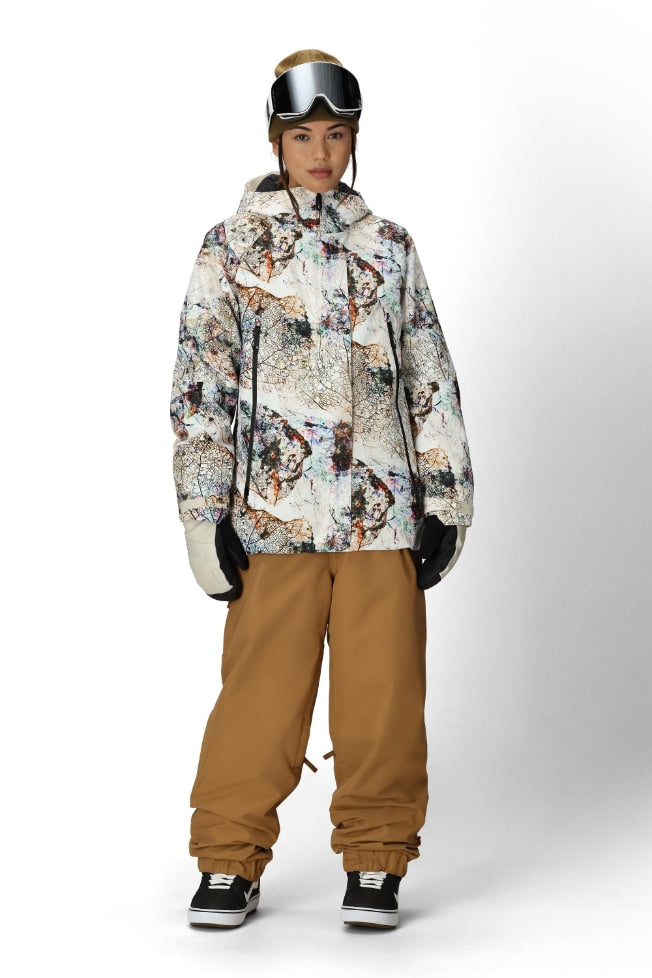686 ロクハチロク WOMENS WHISPER INSULATED JACKET LIMESTONE XRAY 25-26 スノーボード ウェア