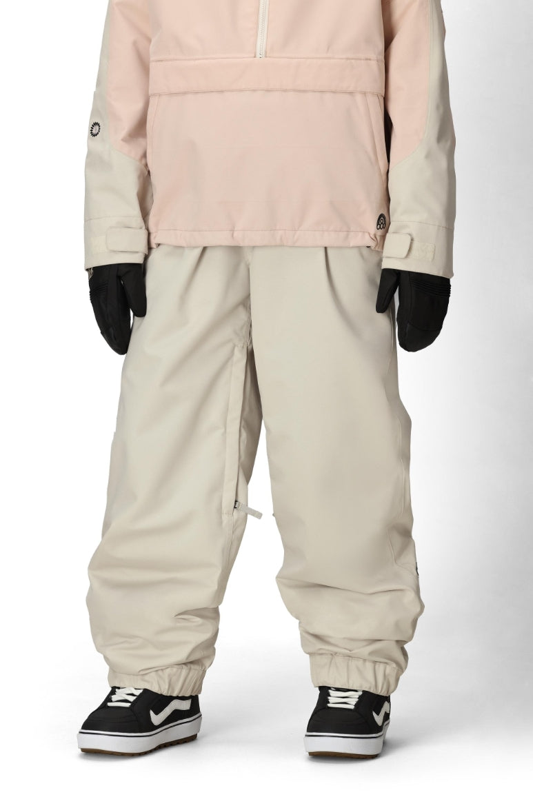 686 ロクハチロク WOMENS OUTLINE SHELL PANT LIMESTONE 25-26 スノーボード ウェア