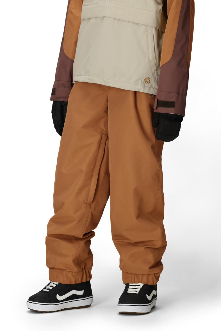 686 ロクハチロク WOMENS OUTLINE SHELL PANT CARAMEL RIPSTOP 25-26 スノーボード ウェア