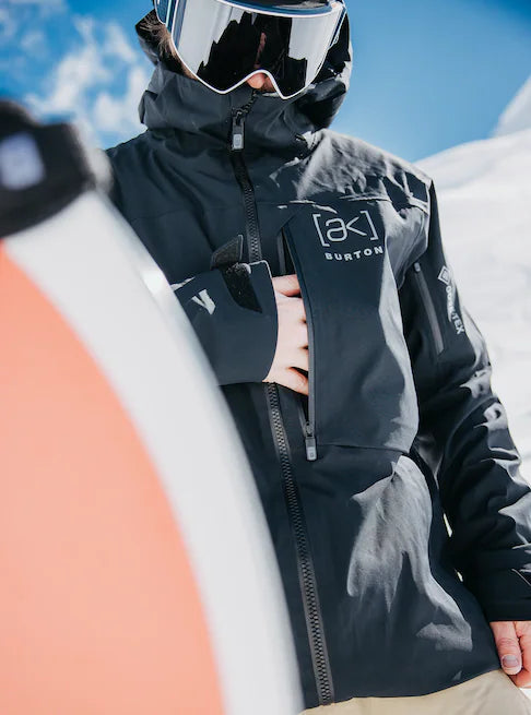 スノーボード ウェア バートン BURTON AK Helitack GORE-TEX Jacket True Black 25-26 送料無料 日本正規品 予約商品 店頭受け取り可能