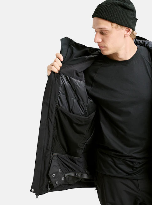 スノーボード ウェア バートン BURTON AK Helitack GORE-TEX Jacket True Black 25-26 送料無料 日本正規品 予約商品 店頭受け取り可能