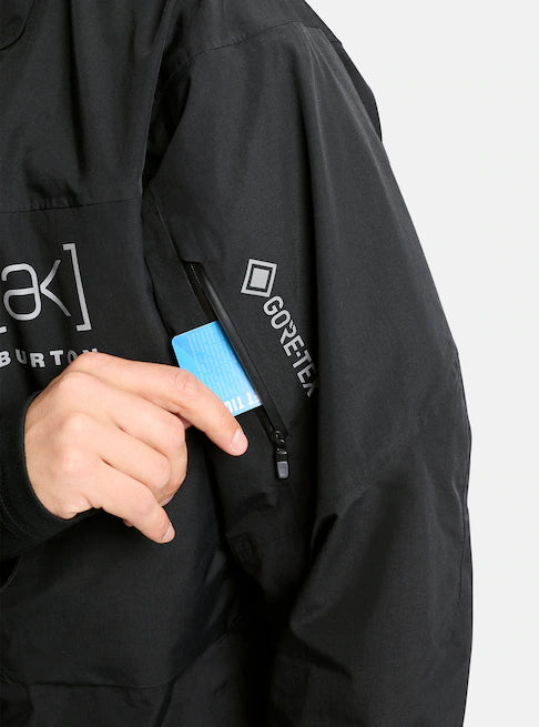 スノーボード ウェア バートン BURTON AK Helitack GORE-TEX Jacket True Black 25-26 送料無料 日本正規品 予約商品 店頭受け取り可能