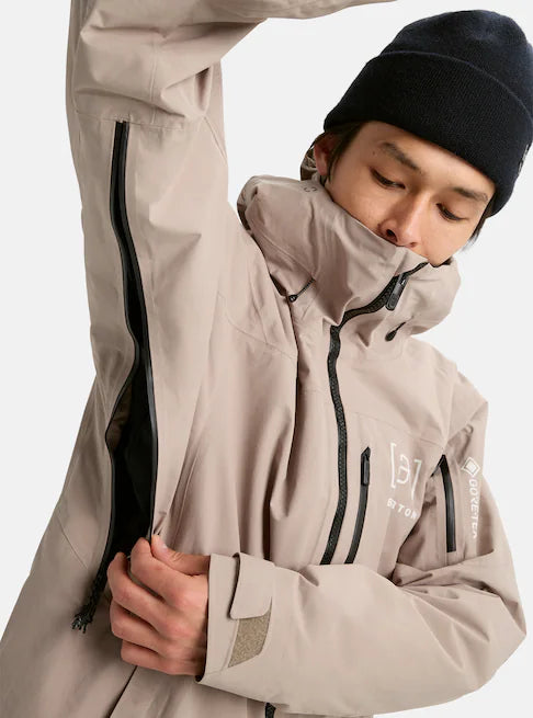 スノーボード ウェア バートン BURTON AK Helitack GORE-TEX Jacket Summit Taupe 25-26 送料無料 日本正規品 予約商品 店頭受け取り可能