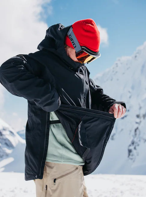 スノーボード ウェア バートン BURTON AK Velocity GORE-TEX Anorak True Black 25-26 送料無料 日本正規品 予約商品 店頭受け取り可能