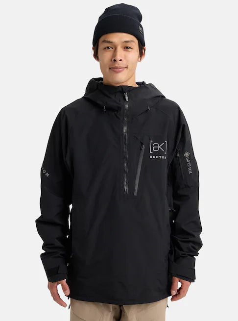 スノーボード ウェア バートン BURTON AK Velocity GORE-TEX Anorak True Black 25-26 送料無料 日本正規品 予約商品 店頭受け取り可能